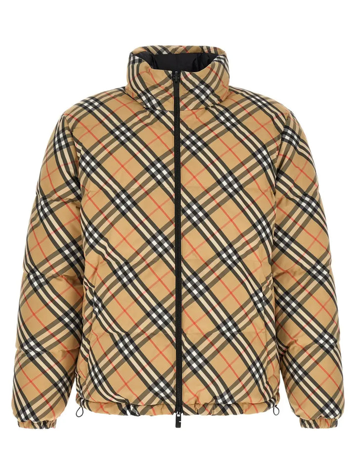 Men’s Burberry Beige Polyester Shell Jacket