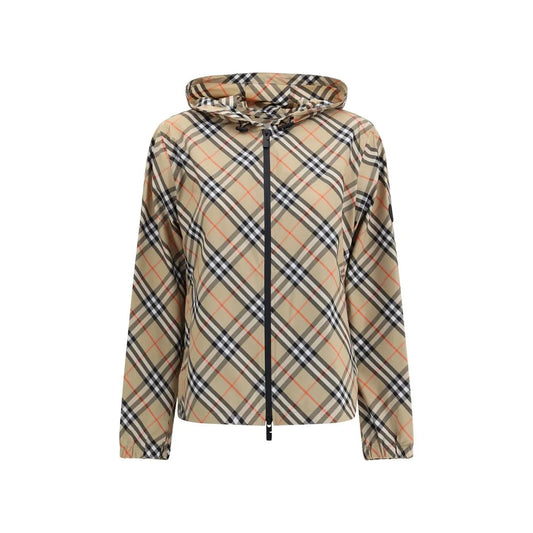 Burberry Beige Polyester Shell Jacket