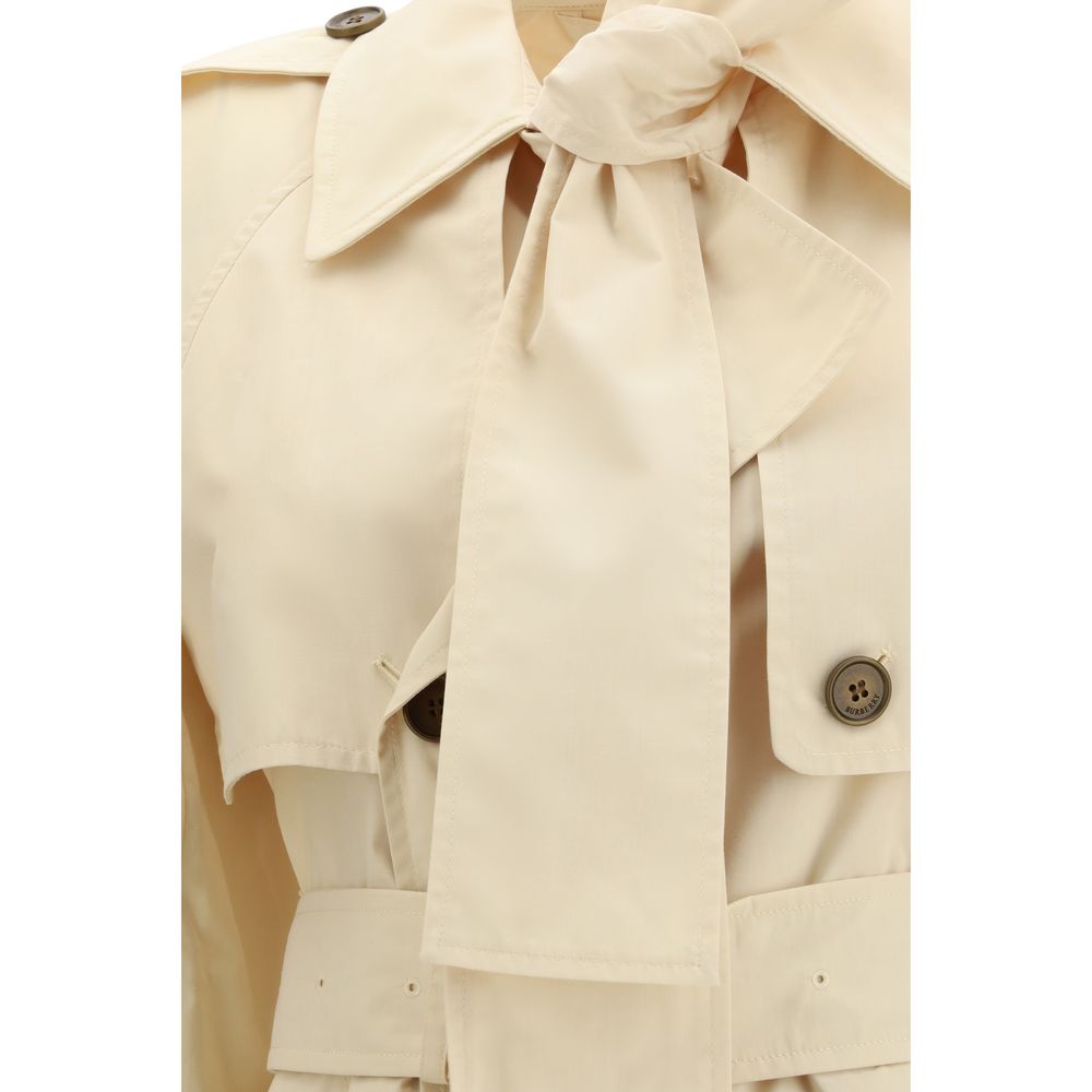 Burberry Trench Coats - Beige Polyester Coat