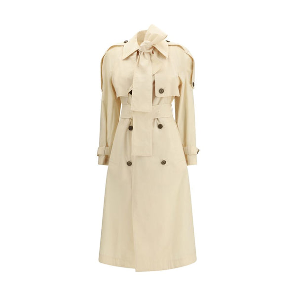 Burberry Trench Coats - Beige Polyester Coat
