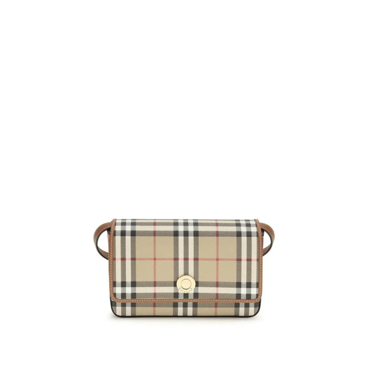Burberry Beige Polyurethane Shoulder Bag
