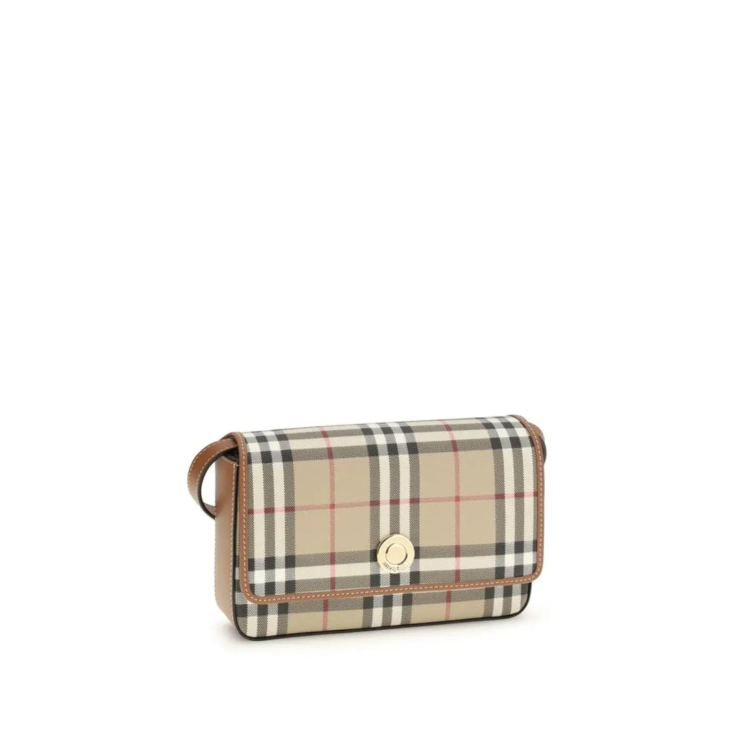 Burberry Beige Polyurethane Shoulder Bag