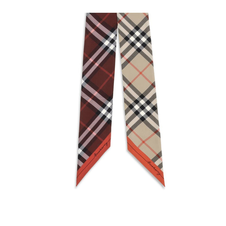 Burberry Beige Silk Scarf