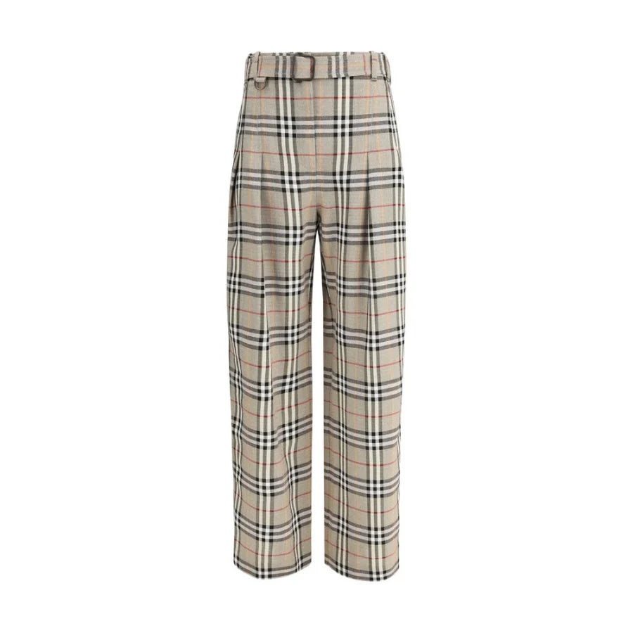 Burberry Beige Viscose Casual Pants