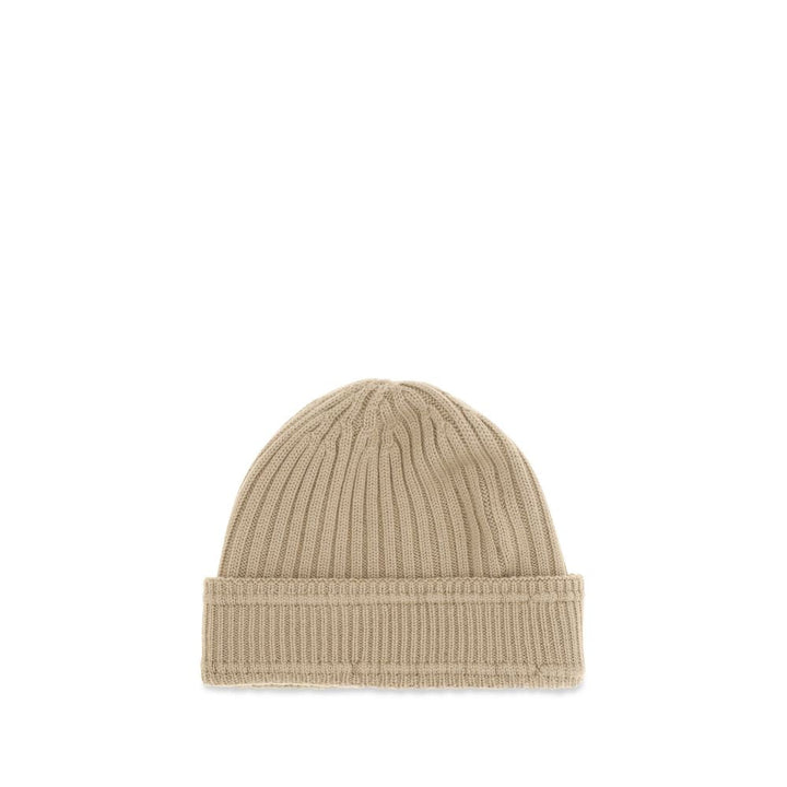 Burberry Beige Wool Oves Aries Beanie