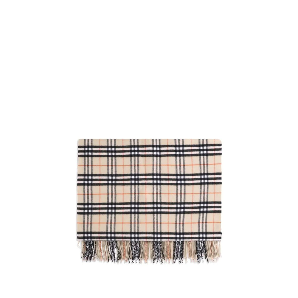 Burberry Beige Wool Scarf