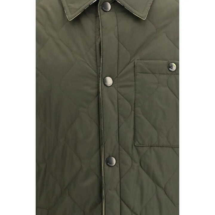 Burberry Bicolor Polyamide Shell Jacket