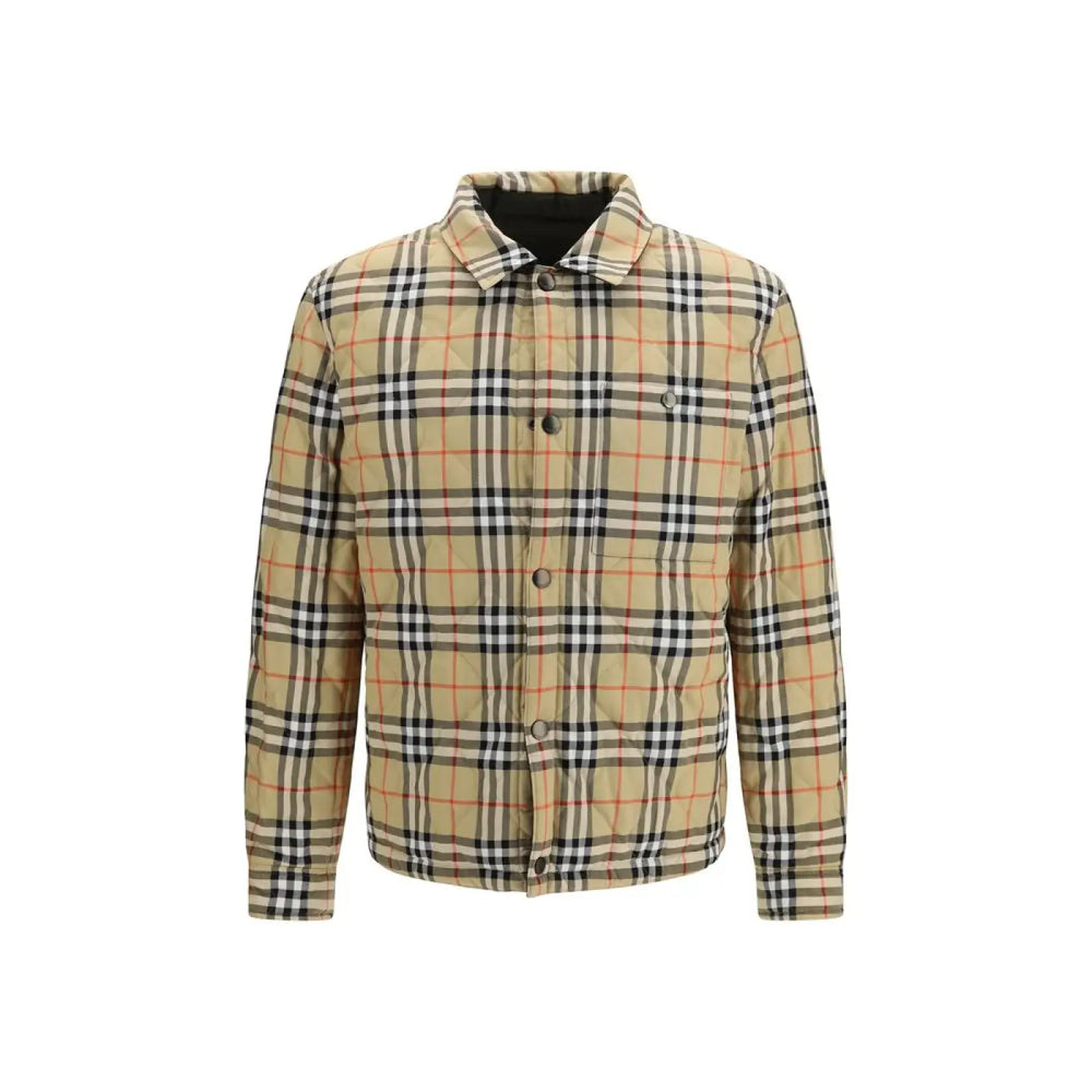 Burberry Bicolor Polyamide Shell Jacket