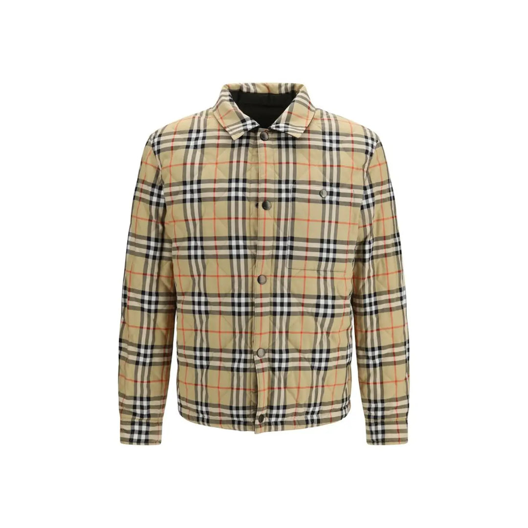 Burberry Bicolor Polyamide Shell Jacket