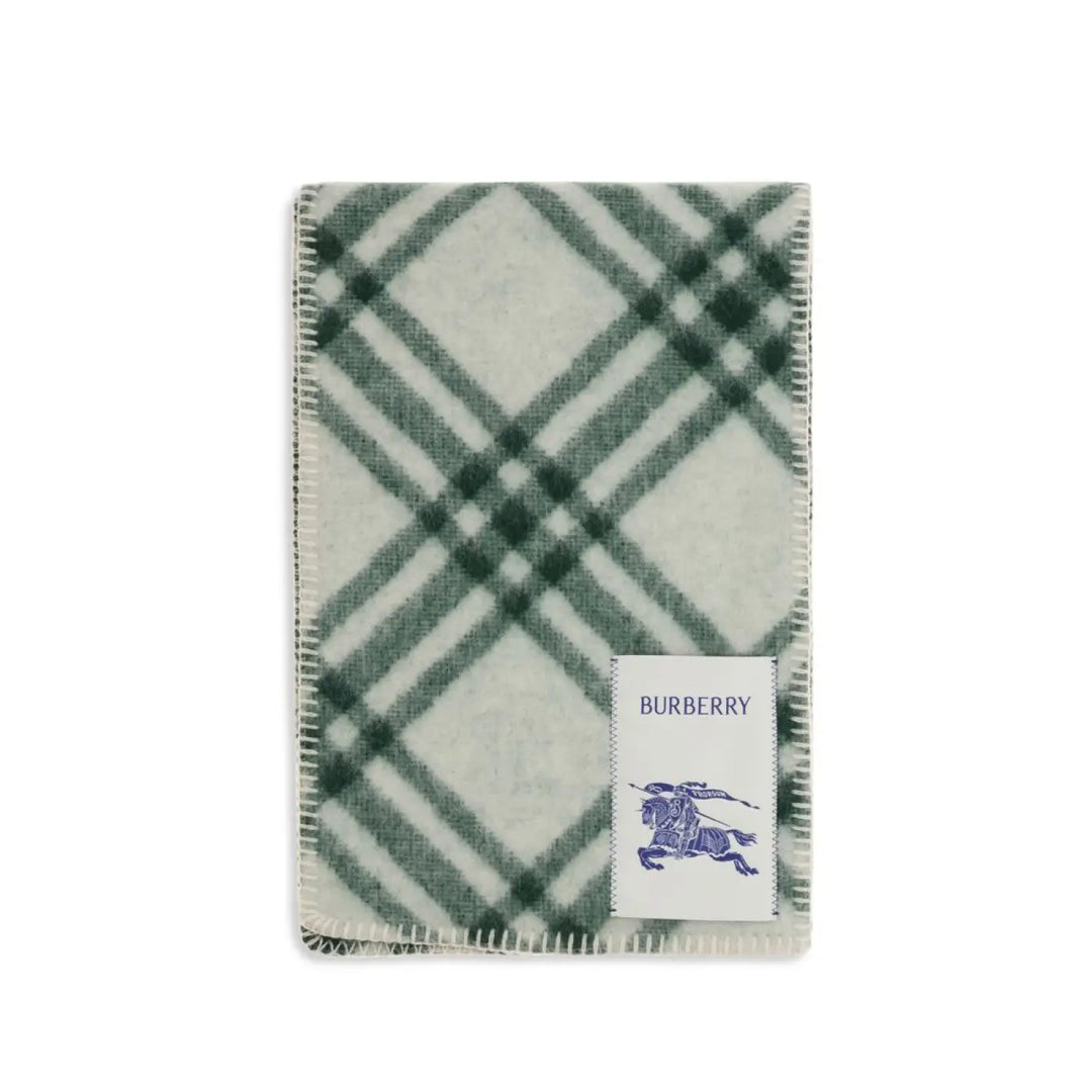 Burberry Bicolor Wool Oves Aries Scarf
