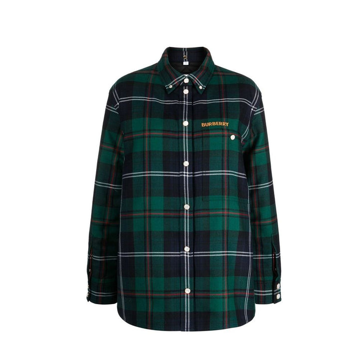 Burberry - Bicolor Wool Pattern Shirt