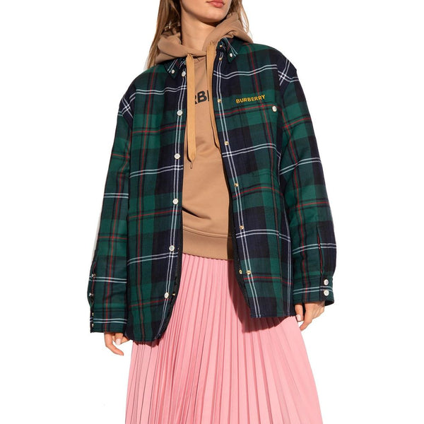 Burberry - Bicolor Wool Pattern Shirt