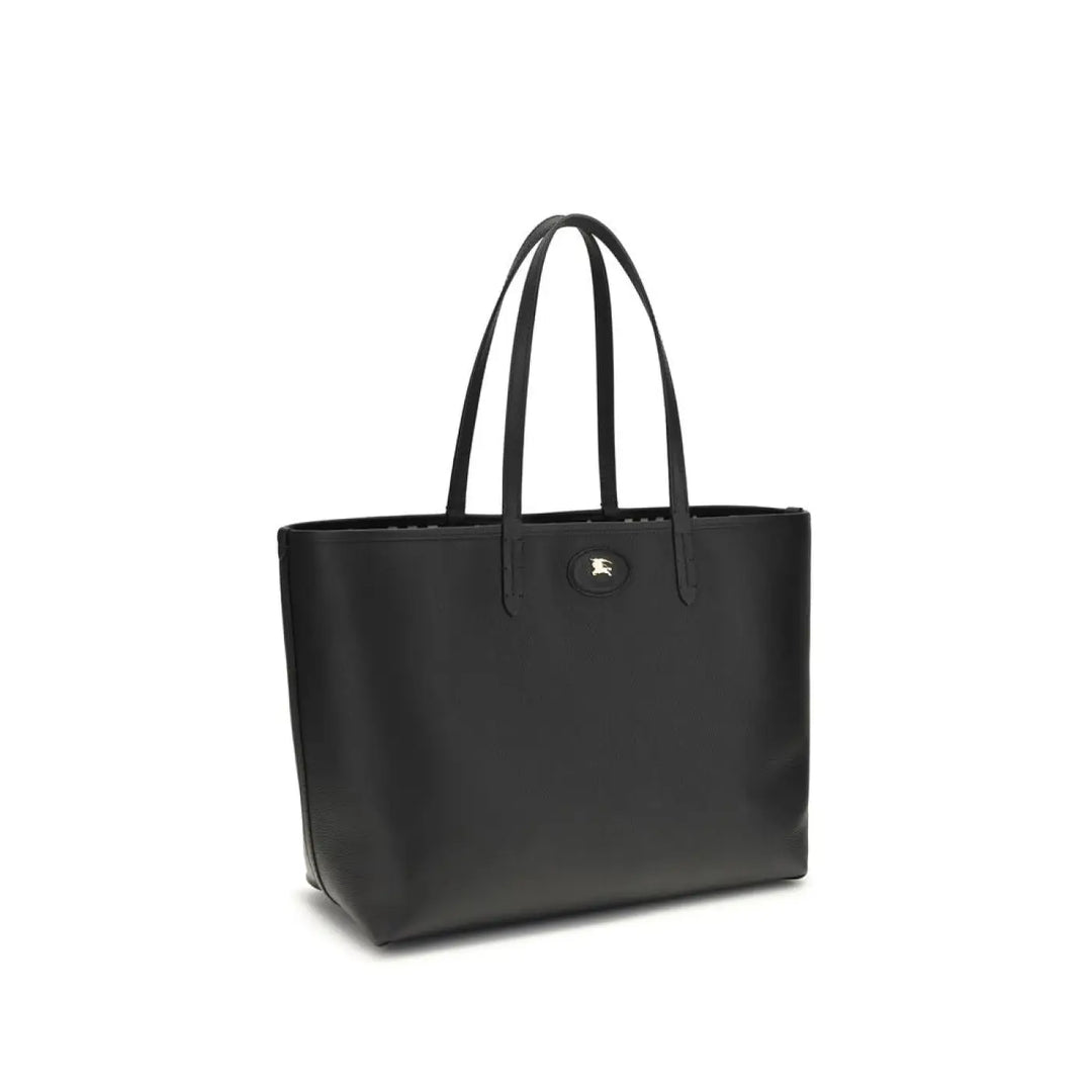 Burberry Black Calf Leather Bos Taurus Shoulder Bag