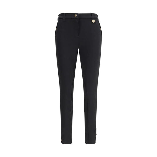 Burberry Black Cotton Casual Pants