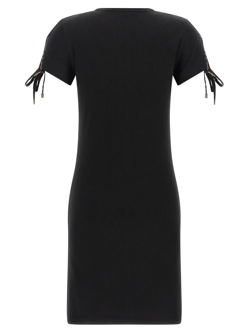 Burberry Black Cotton Short Dress