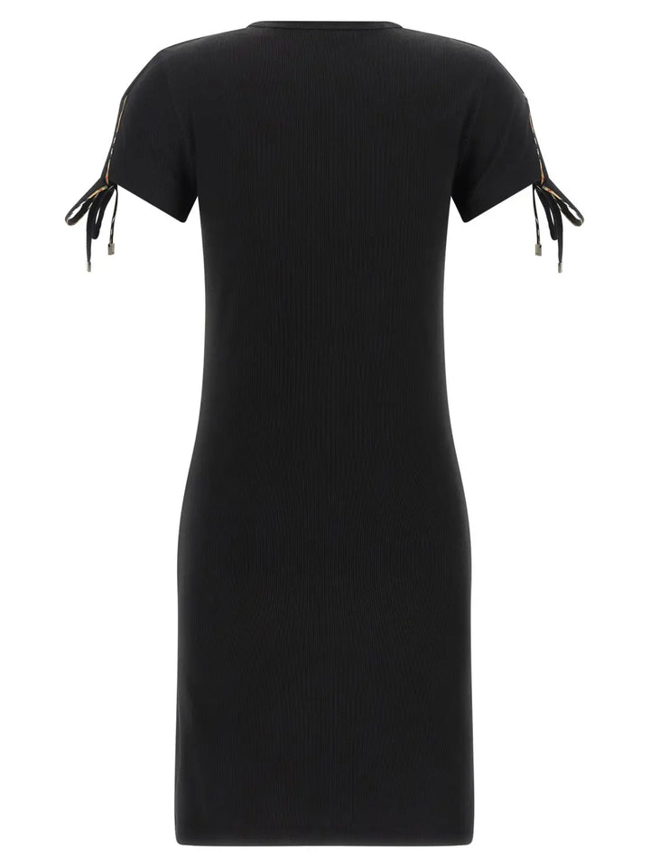 Burberry Black Cotton Short Dress