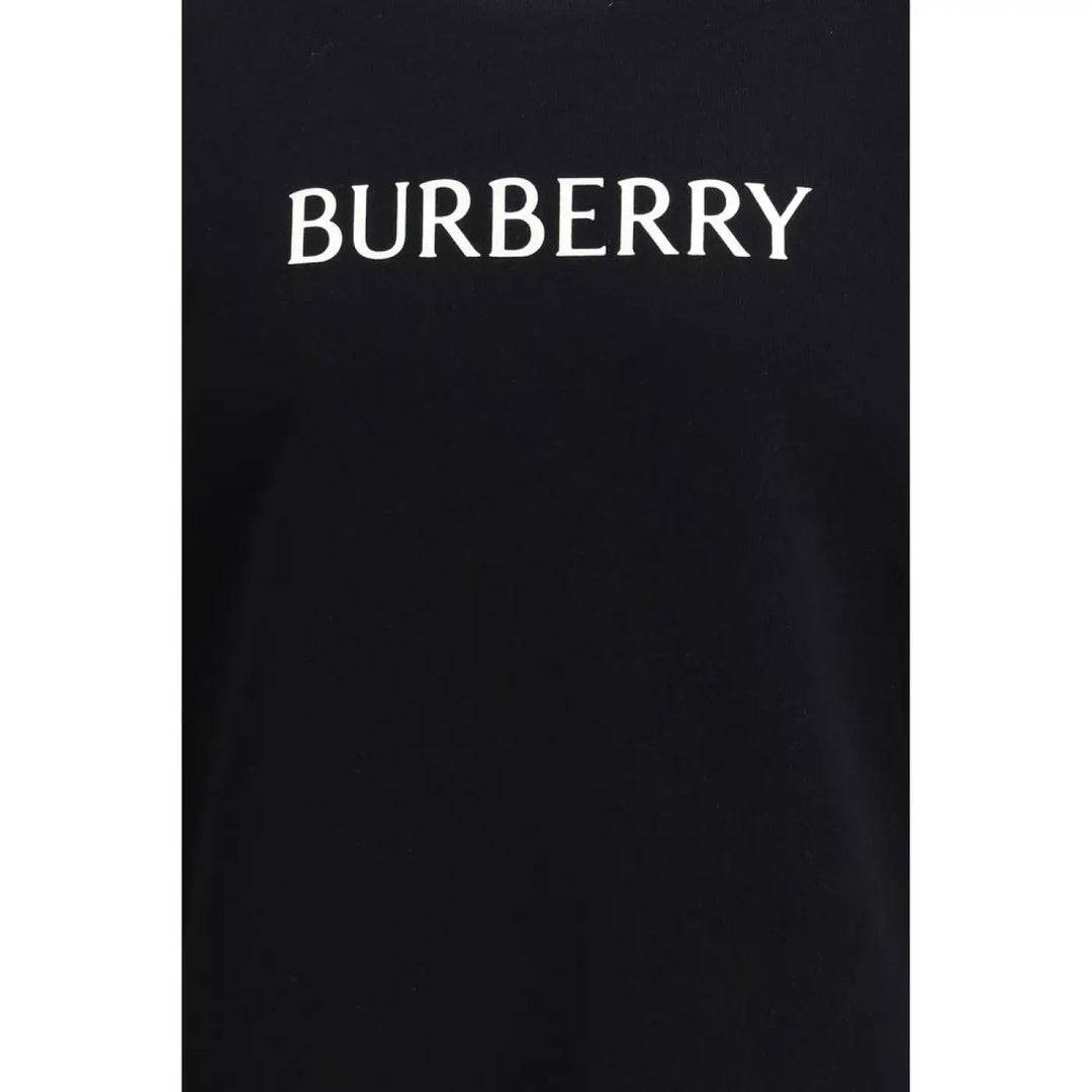 Burberry Black Cotton Sweatshirt