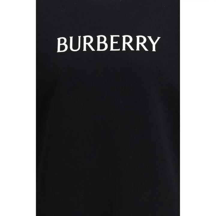 Burberry Black Cotton Sweatshirt