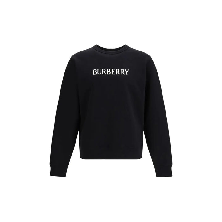 Burberry Black Cotton Sweatshirt