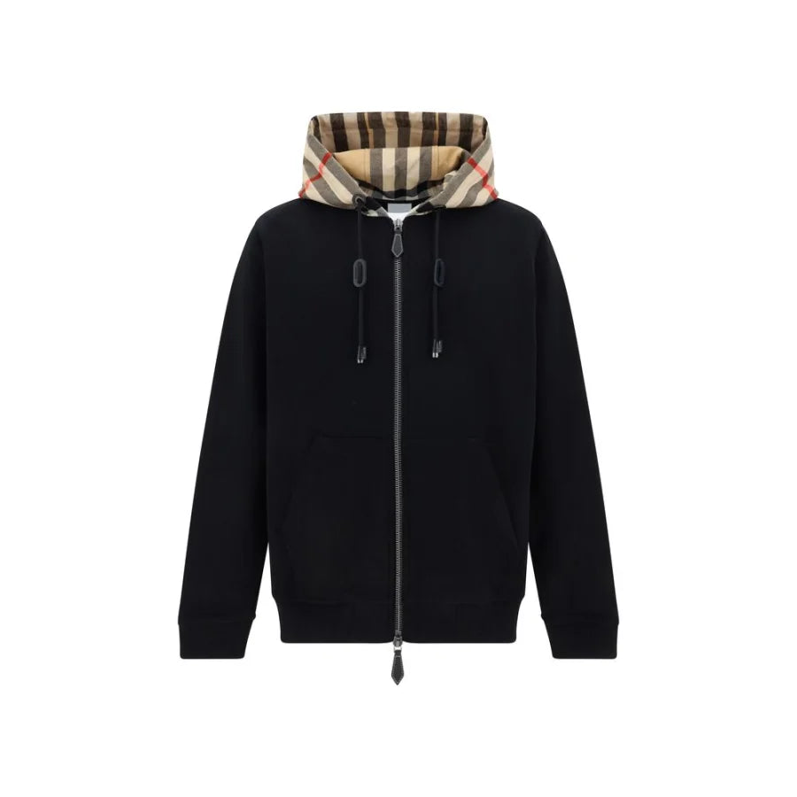 Burberry Black Cotton Sweatshirt