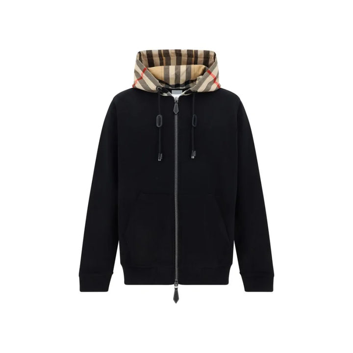 Burberry Black Cotton Sweatshirt