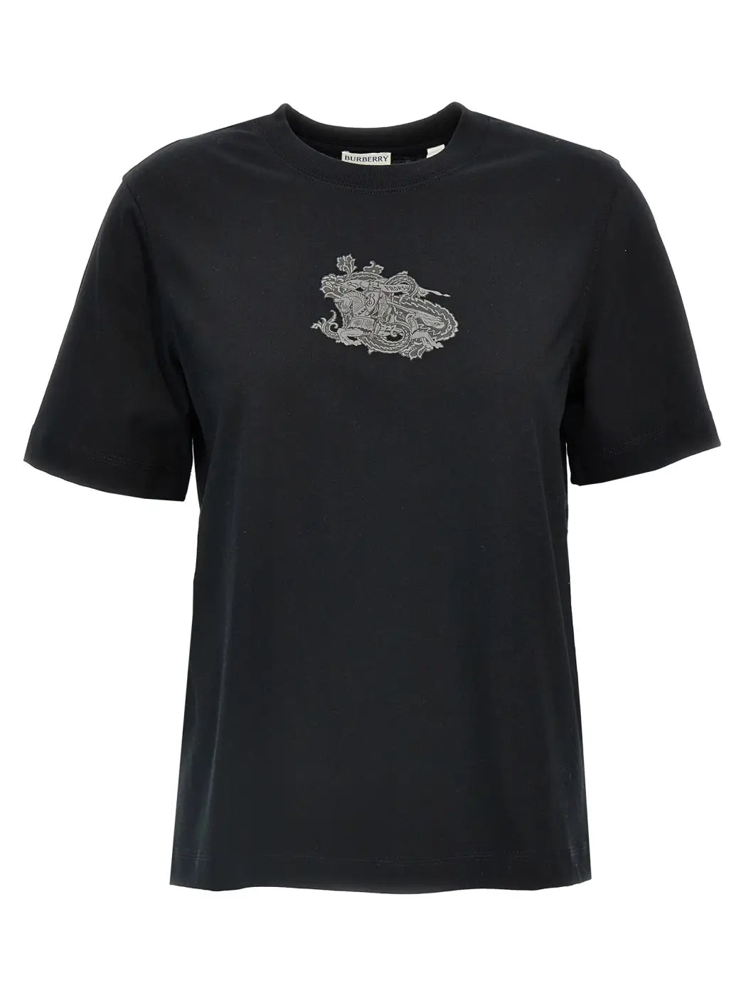 Burberry Black Cotton T-shirt