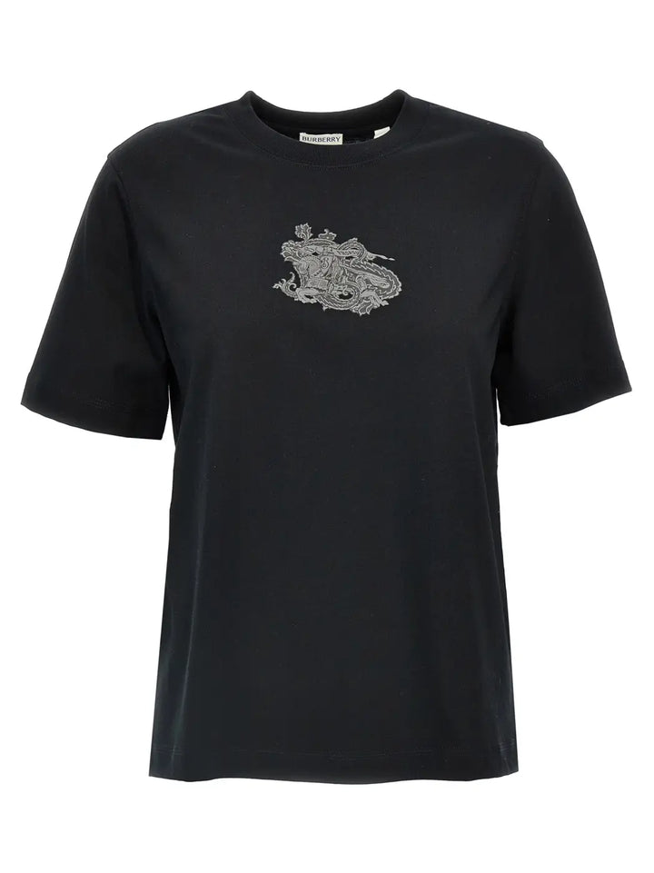 Burberry Black Cotton T-shirt