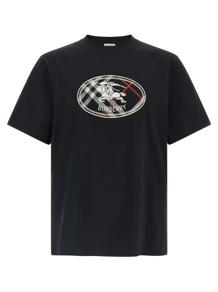 Burberry Black Cotton T-shirt