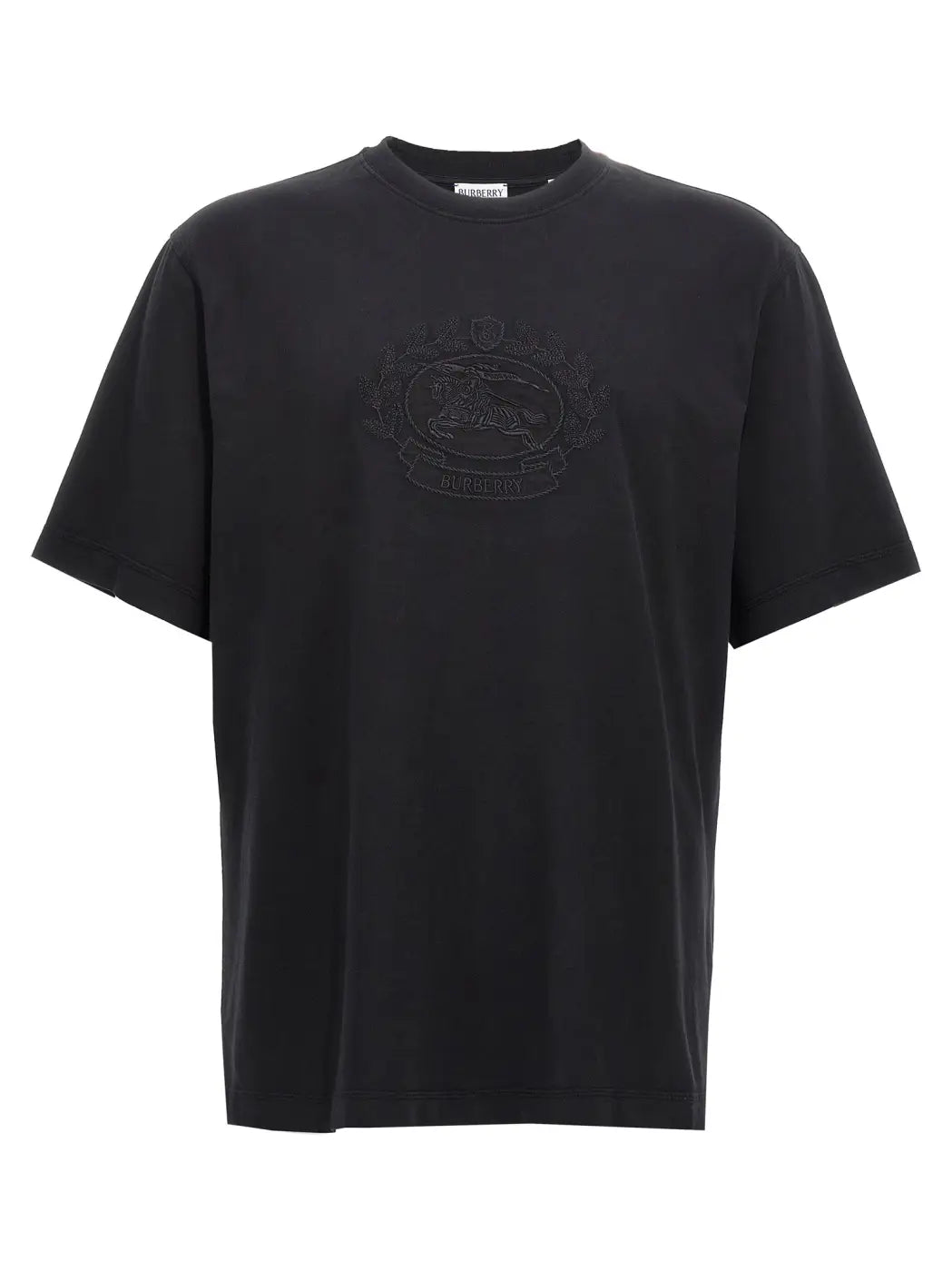 Burberry Black Cotton T-shirt