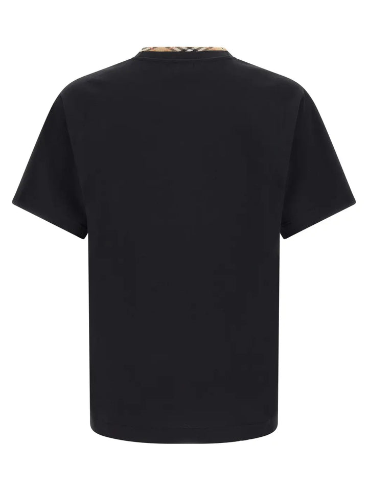 Burberry Black Cotton T-shirt