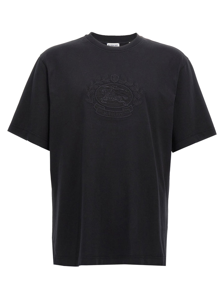 Burberry Black Cotton T-shirt