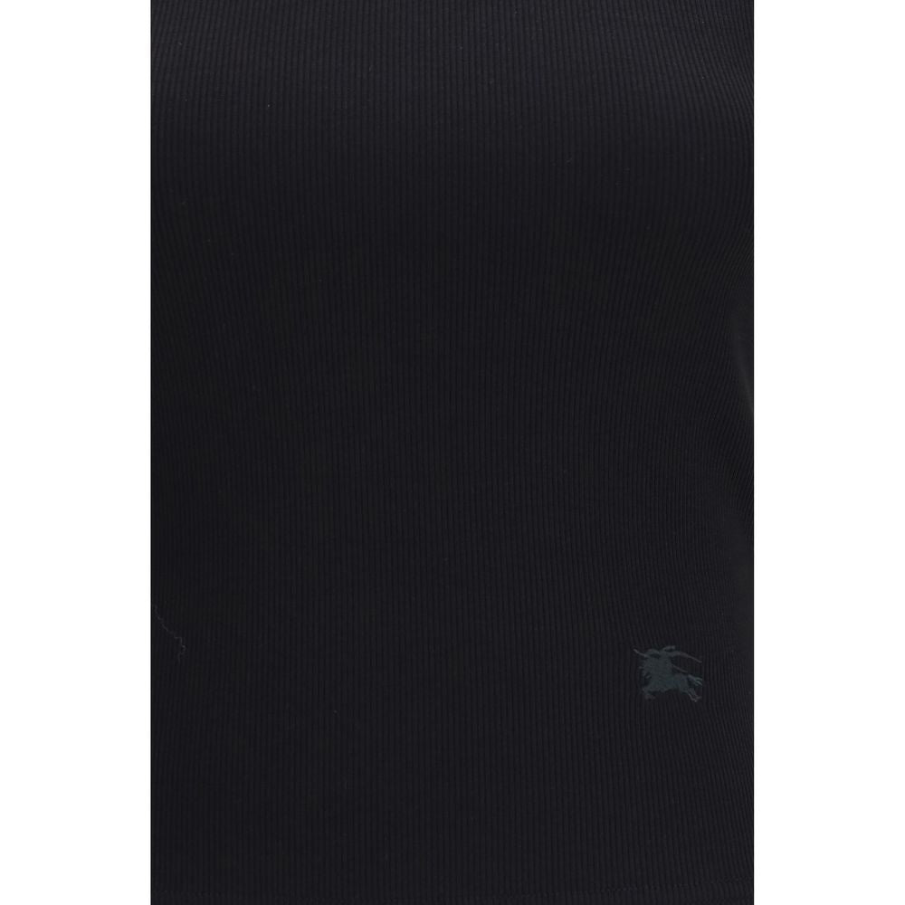 Burberry - Black Cotton T-Shirt