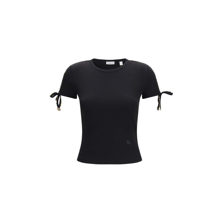 Burberry - Black Cotton T-Shirt