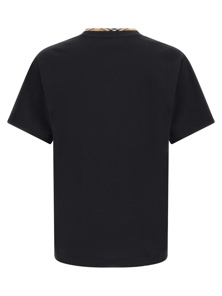 Burberry Black Cotton T-shirt