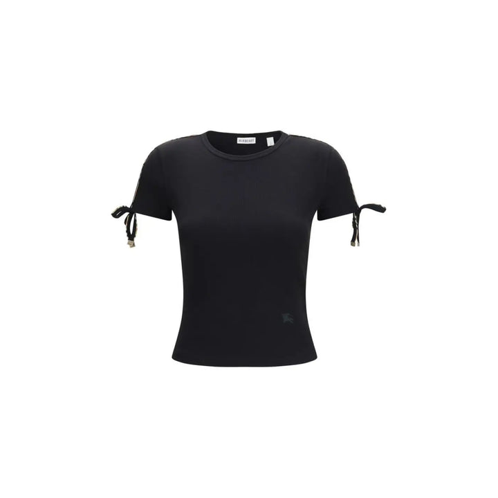 Burberry Black Cotton T-Shirt