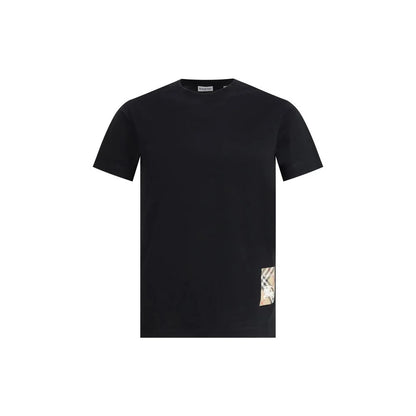 Burberry Black Cotton T-Shirt