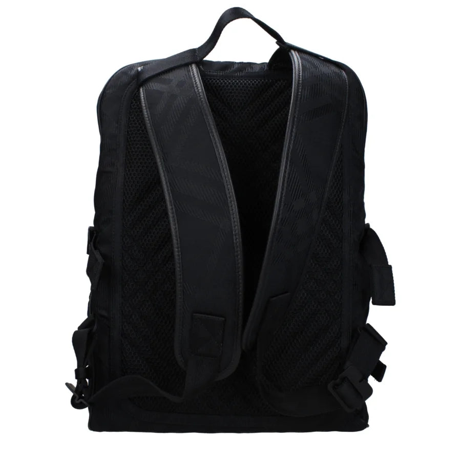 Burberry Black Fabric Backpack