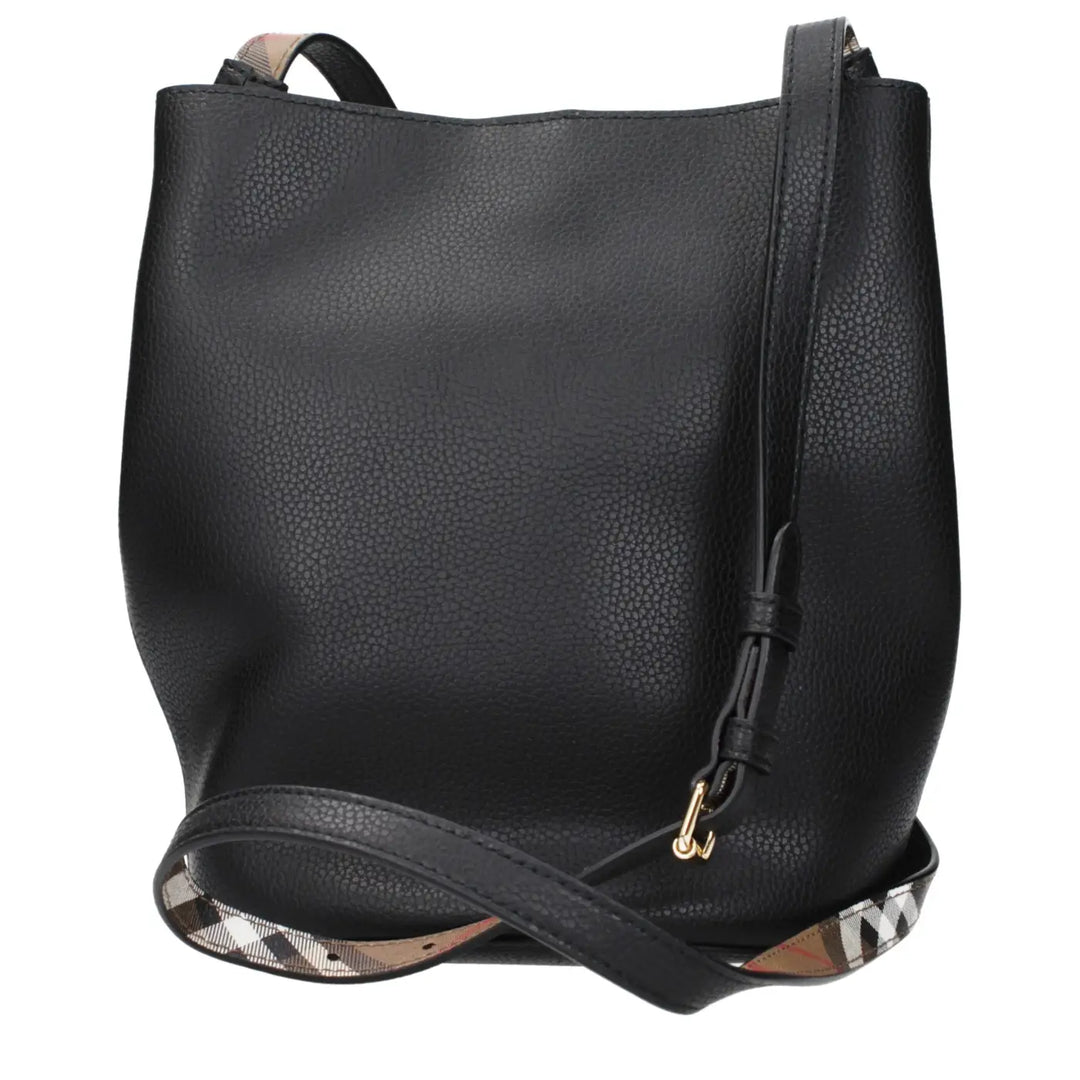 Burberry Black Leather Crossbody Bag