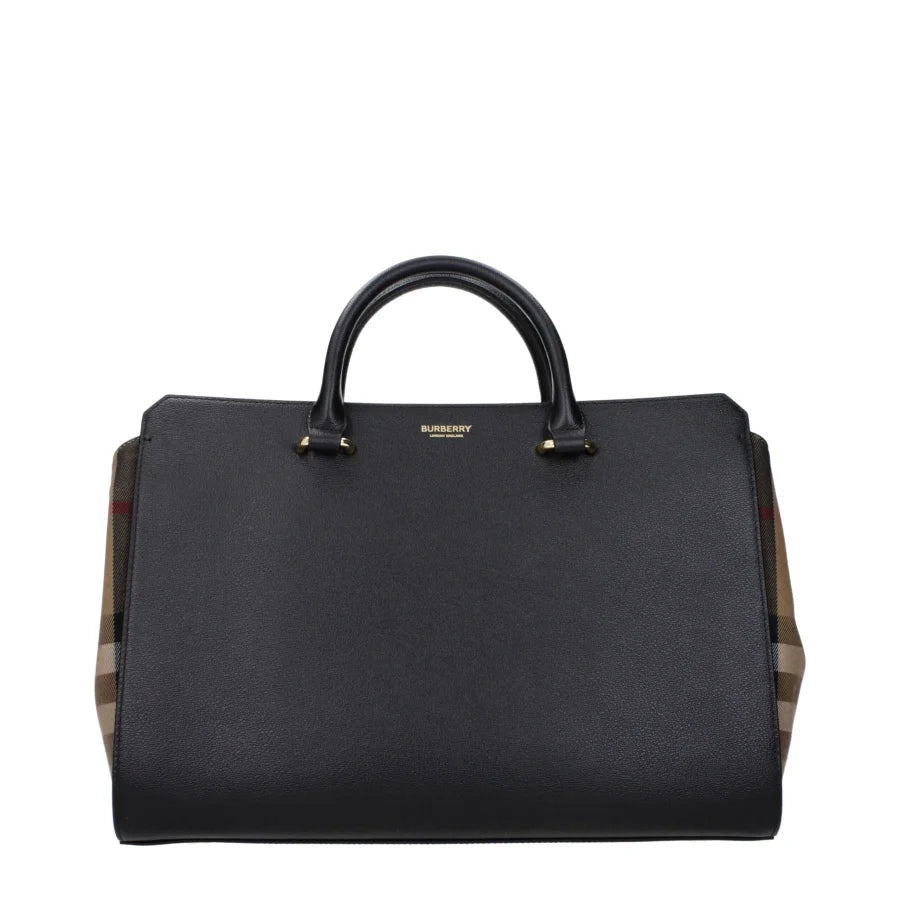 Burberry Black Leather Handbag