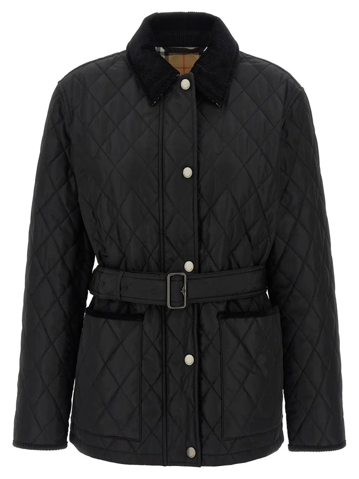 Burberry Black Polyamide Full-length Jacket