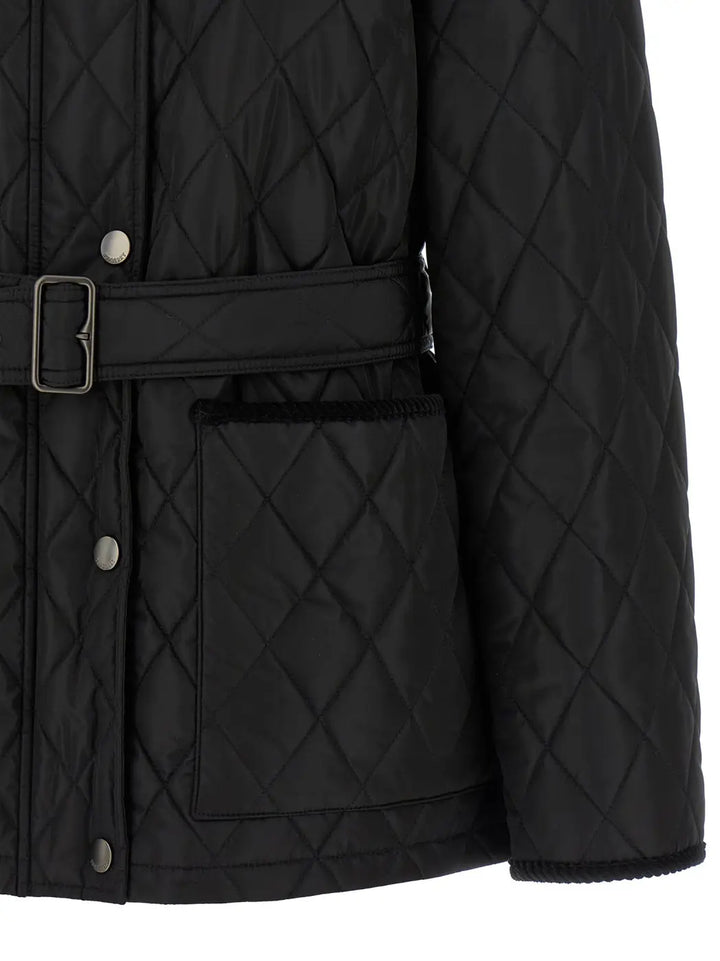 Burberry Black Polyamide Full-length Jacket
