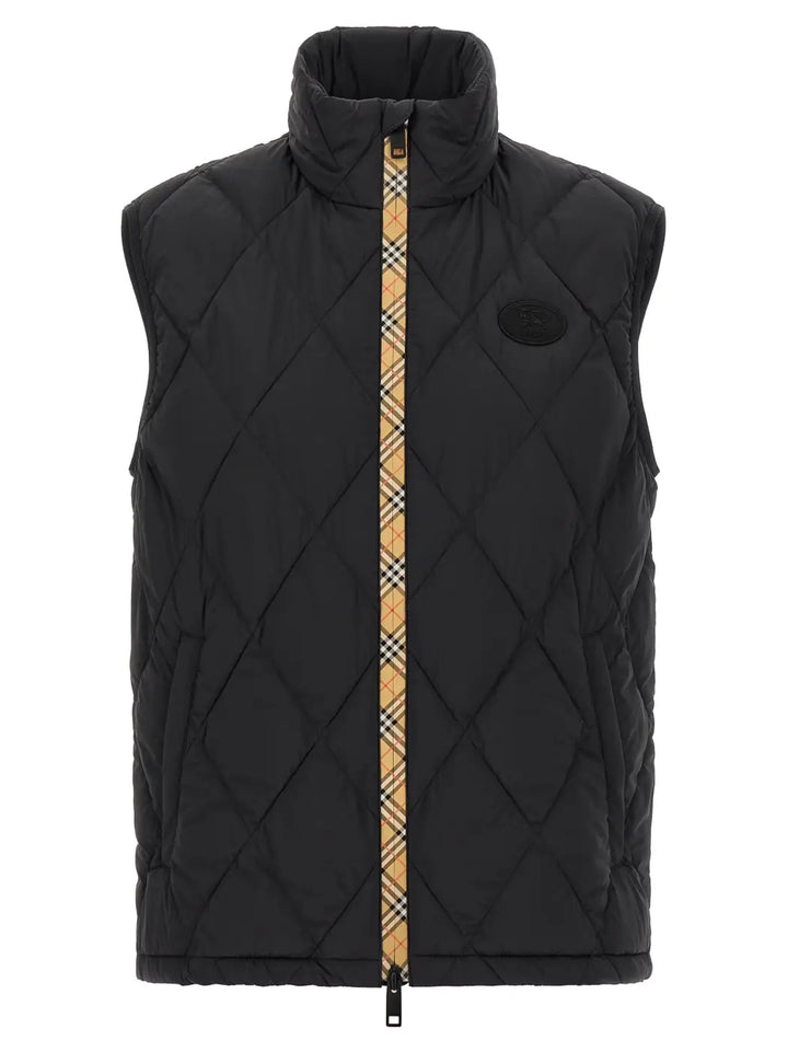 Burberry Black Polyamide Sleeveless Jacket