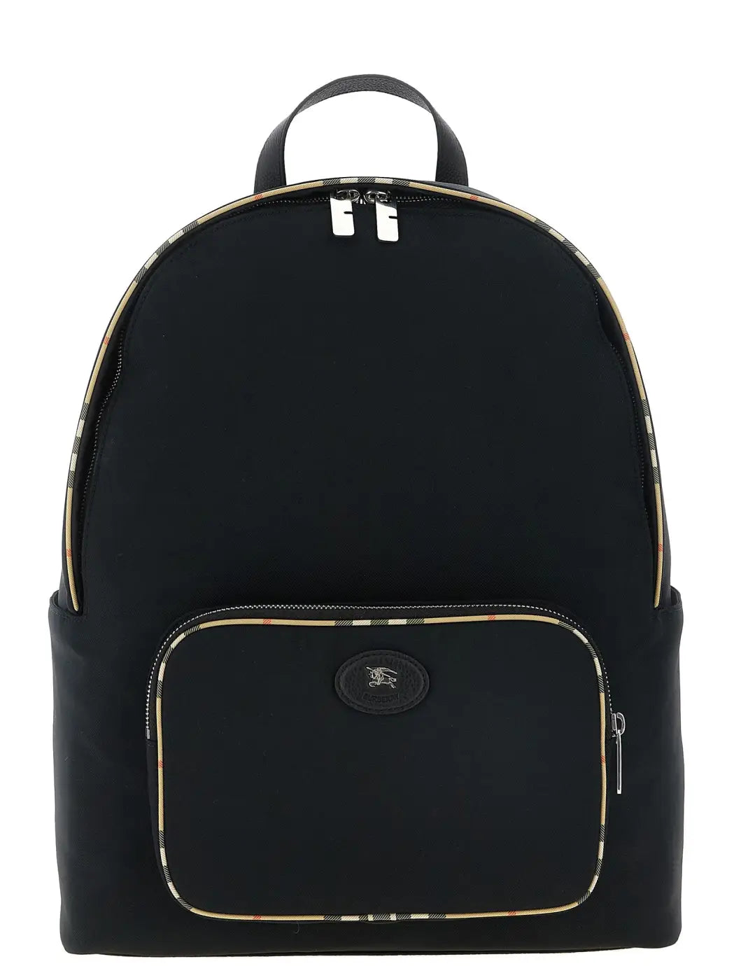 Burberry Black Polyester Backpack