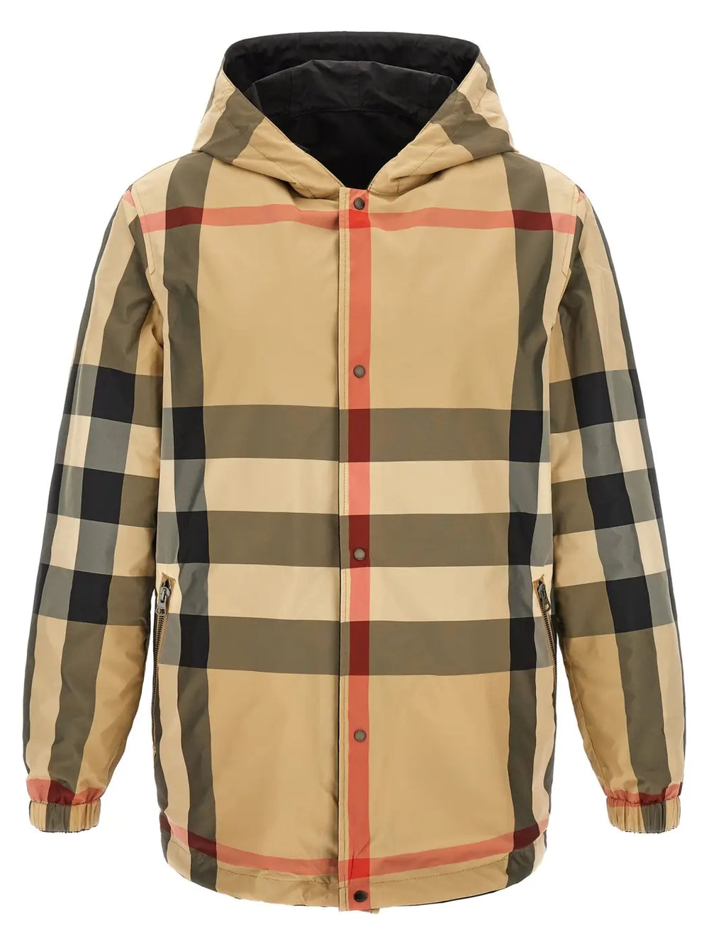 Burberry Black Polyester Coat