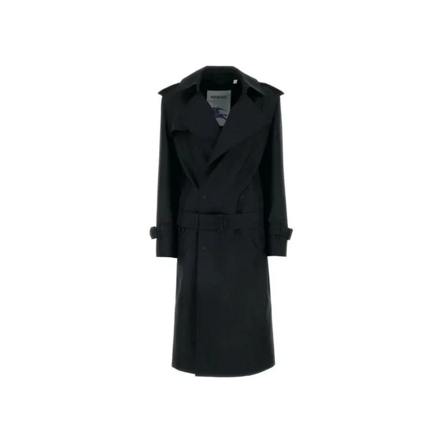 Burberry Black Polyester Coat