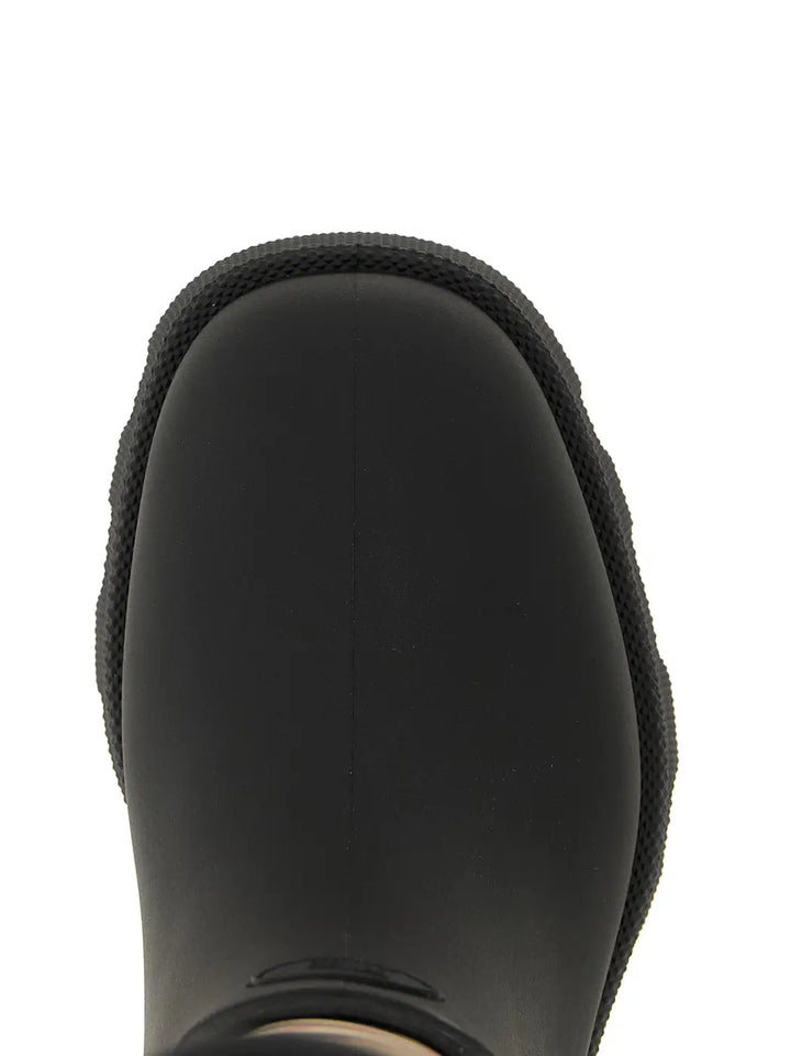 Burberry Black Rubber Over the Knee