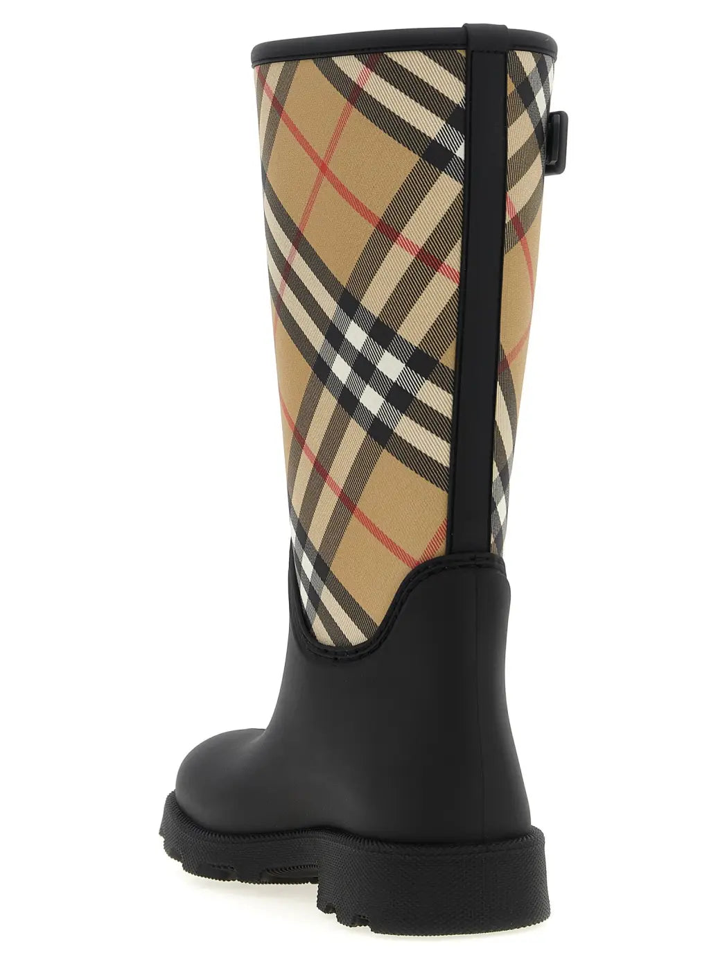 Burberry Black Rubber Over the Knee