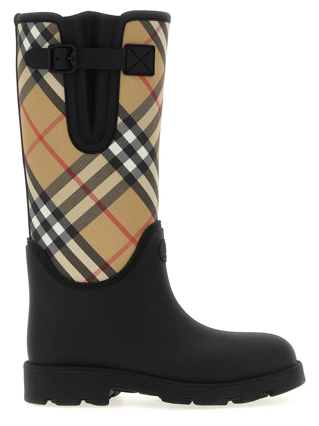 Burberry Black Rubber Over the Knee