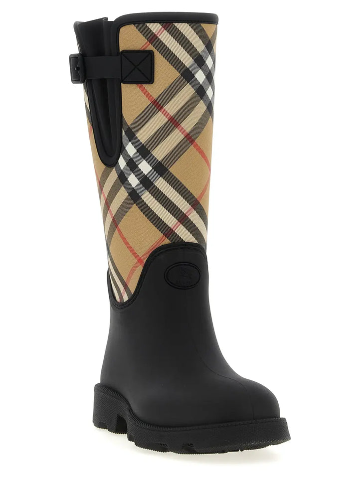 Burberry Black Rubber Over the Knee