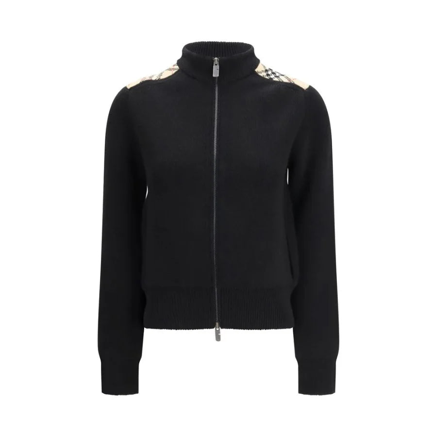 Burberry Black Wool Cardigan